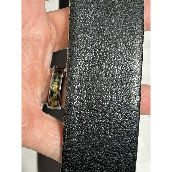 1979 Vtg. Harry Klitzner Masonic Masons Brass Shriners Belt Buckle 38 LEATHER - Picture 7 of 16